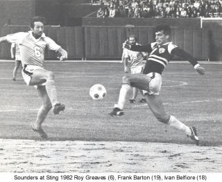 NASL Soccer Seattle Sounders 82 Road Roy Greaves