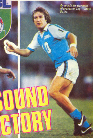 NASL Soccer Seattle Sounders 82 Road Steve Daley