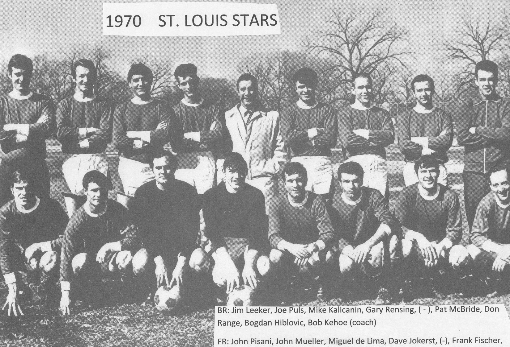 NASL-St. Louis Stars Rosters