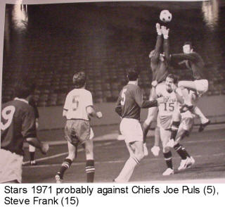 Stars 71 Home Steve Frank, Joe Puls