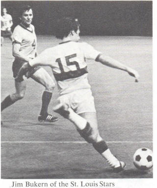 Rochester Lancers St. Louis Stars 1974 Home Back Jim Bokern, Tony Trzaskowski