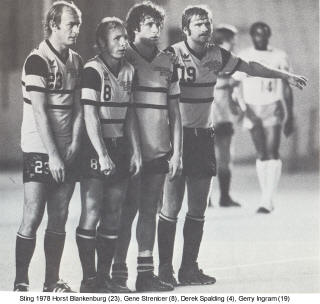 NASL Soccer Chicago Sting 78 Home Blankenburg, Strenicer, Spalding, Ingram