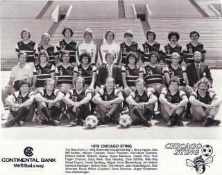 NASL Soccer Chicago Sting 78 Road Team.JPG