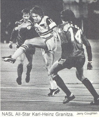 Portland Timbers Chicago Sting 1979 Home Karl-Heinz Granitza, Bruce Gant