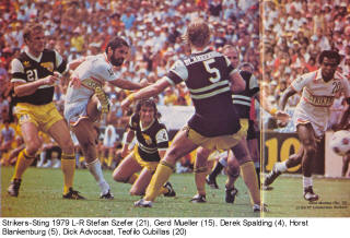 NASL Soccer Chicago Sting 79 Road Back Horst Blankenburg Strikers Cubillas Mueller