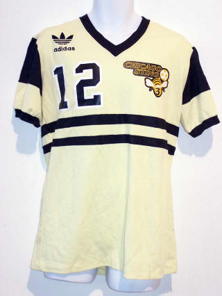 NASL Soccer Chicago Sting 79+ Home Jersey Karl-Heinz Granitza