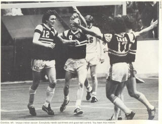 NASL Soccer Chicago Sting 80-81 Indoor Road Karl-Heinz Granitza, Charlie Fajkus