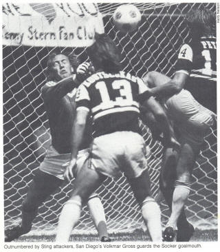 NASL Soccer Chicago Sting 80-82 Road Back Tasso Koutsoukas