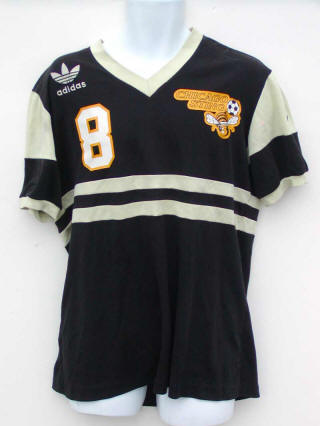 NASL Soccer Chicago Sting 80-82, 84 Road Jersey Rudy Glenn