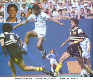 NASL Soccer Chicago Sting 82 Road Back Derek Spalding