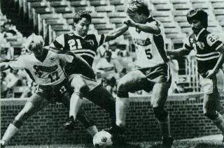 Sting 82 Road Bret Hall Tim Twellman, Earthquakes Ole Mikkelsen