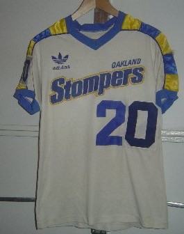 NASL Soccer Oakland Stompers 78 Home Jersey Archie Roboostoff