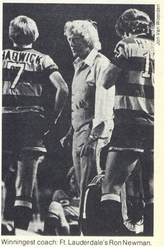 NASL Soccer Ft. Lauderdale Strikers 77 Road Back David Chadwick