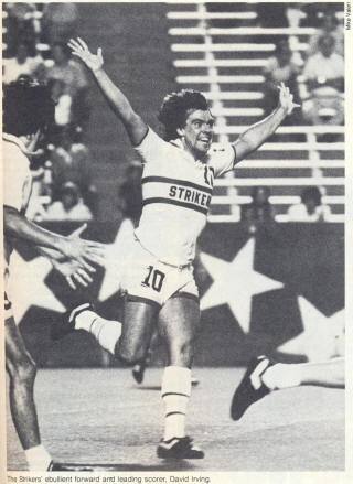 NASL Soccer Ft. Lauderdale Strikers 78 Home David Irving