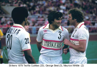 NASL Soccer Ft. Lauderdale Strikers 79 Home Teofilo Cubillas, Best, Whittle