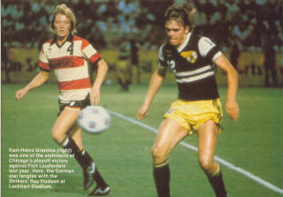 NASL Soccer Ft. Lauderdale Strikers 79 Road Ray Hudson.jpg Karl Heinz  granitza