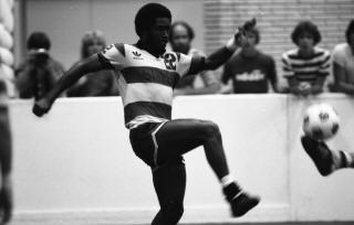 Strikers 79-80 Indoor Home Colin Fowles, Rowdies, 80-01-12