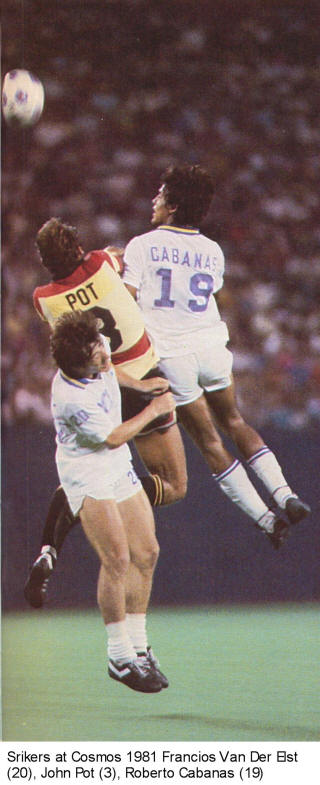 NASL Soccer Ft. Lauderdale Strikers 81 Road Back John Pot