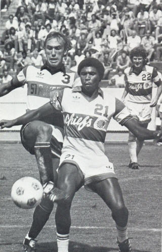 NASL Soccer Ft. Lauderdale Strikers 81 Road John Pot