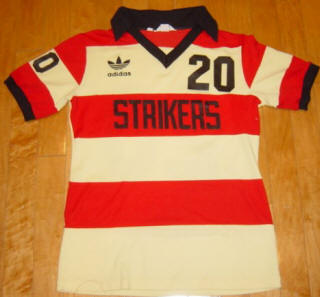 NASL Soccer Ft. Lauderdale Strikers 81-83 Road Jersey Branko Segota