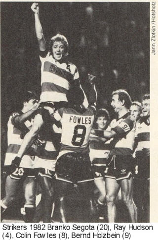 NASL Soccer Ft. Lauderdale Strikers 82 Road Back Colin Fowles (2)