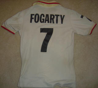 NASL Soccer Ft. Lauderdale Strikers 84 Home Jersey Ken Fogarty BAck