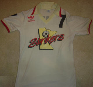 NASL Ft. Lauderdale Strikers 84 Home Jersey Ken Fogarty