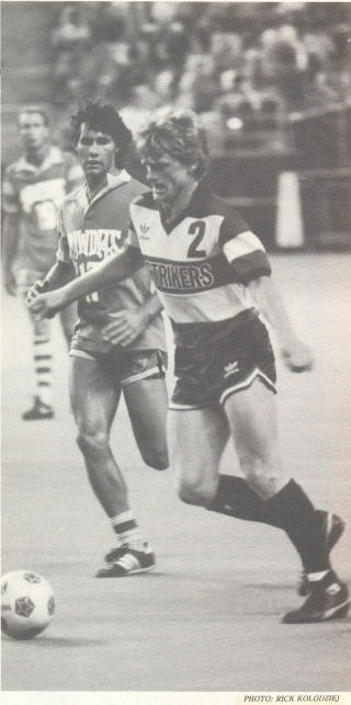 Minnesota Strikers 1984 Road Dwight Lodeweges, Roy Wegerle