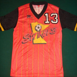 Strikers 86-87 Home Jersey Stan Cummins