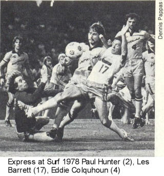 NASL Soccer California Surf 78 Home Les Barrett