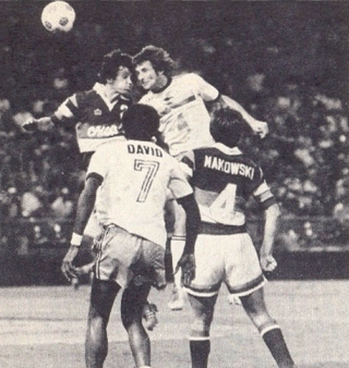 NASL Soccer California Surf 79 Home Back Steve David