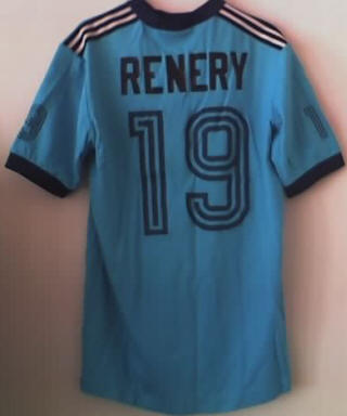 NASL Soccer California Surf 79 Road Jersey Len Renery Back