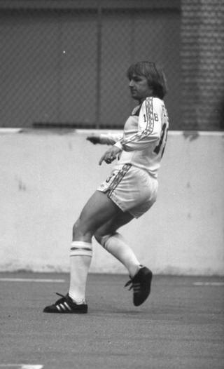 Tea Men 79-80 Indoor Home Back Dale Peterson, Strikers