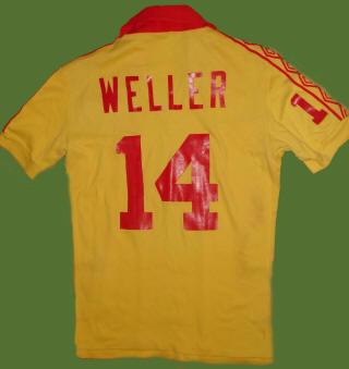 New England Tea Men 1979-80 Road Jersey Keith Weller Back 2