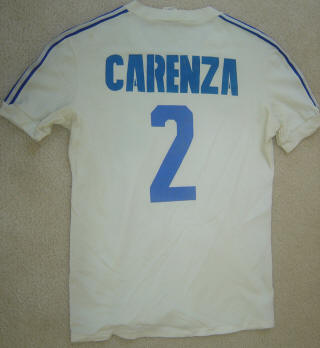 NASL Team Hawaii 77 Home Jersey Chris Carenza Back