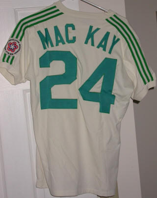 Portland Timbers 1976 Home Jersey Ike Mackay Back