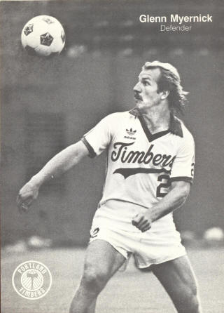 NASL Soccer Portland Timbers 81 Home David Myernick