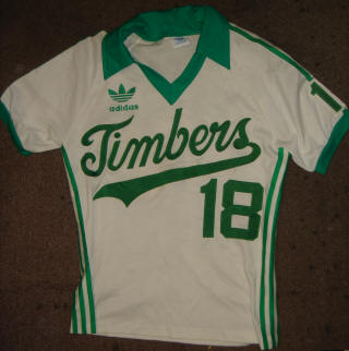 NASL Soccer Portland Timbers 81 Home Jersey Bernie Fagan 2