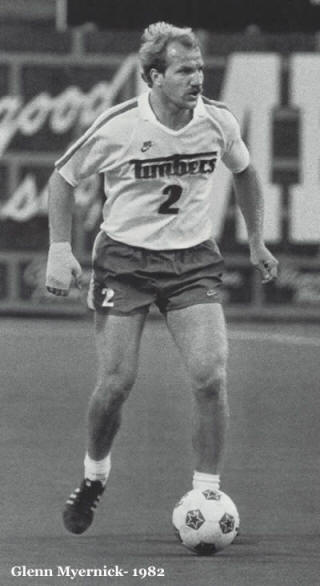 NASL Soccer Portland Timbers 82 Home Glenn Myernick