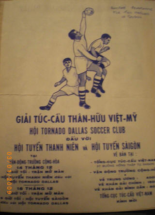 67-12-12 Dallas Tornado Saigon Vietnam program