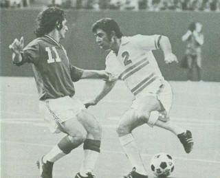 NASL Soccer Boston Minutemen at Tornado 1974 Billy Psifidis,Carlos Metidieri