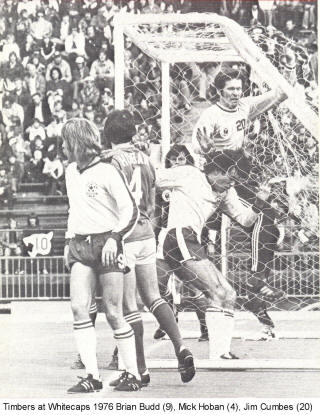 NASL Vancouver Whitecaps 76 Home Brian Budd Timbers Mick Hoban