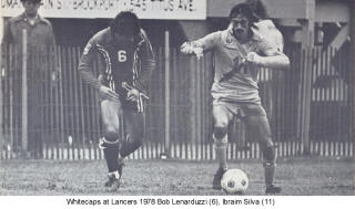 NASL Soccer Vancouver Whitecaps 78 Road Sam Lenarduzzi