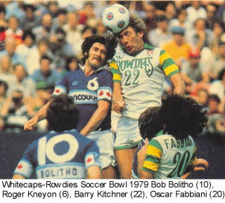 NASL Soccer Vancouver Whitecaps 79 Road Roger Kenyon 3