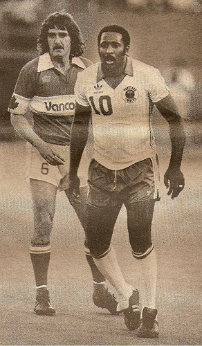 NASL Soccer Vancouver Whitecaps 80 Road Roger Kenyon