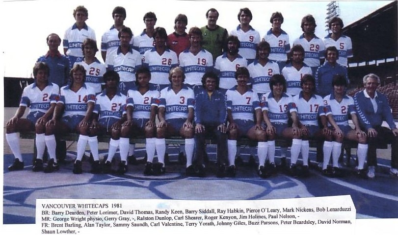 Vancouver Whitecaps Home football shirt 1980 - 1981.