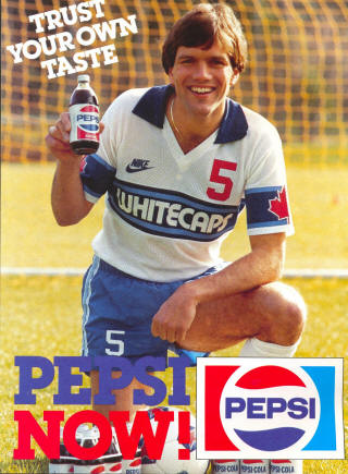 NASL Vancouver Whitecaps 82 Home Bob Lenarduzzi Ad