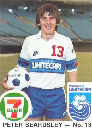 NASL Soccer Vancouver Whitecaps 83 Home Peter Beardsley 2