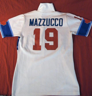 NASL Soccer Vancouver Whitecaps 84 Home Jersey Ralph Mazzucco Back