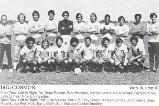 NASL Soccer New York Cosmos 75 Home Team